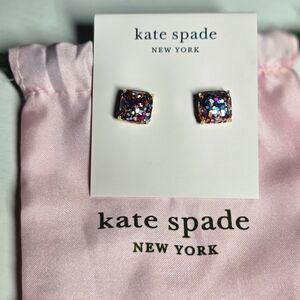 Kate Spade New York Sparkling Multicolor Glitter Earrings